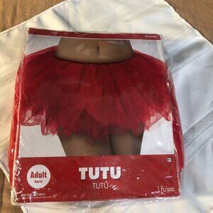 Adult Red Tutu One Size Fits Most